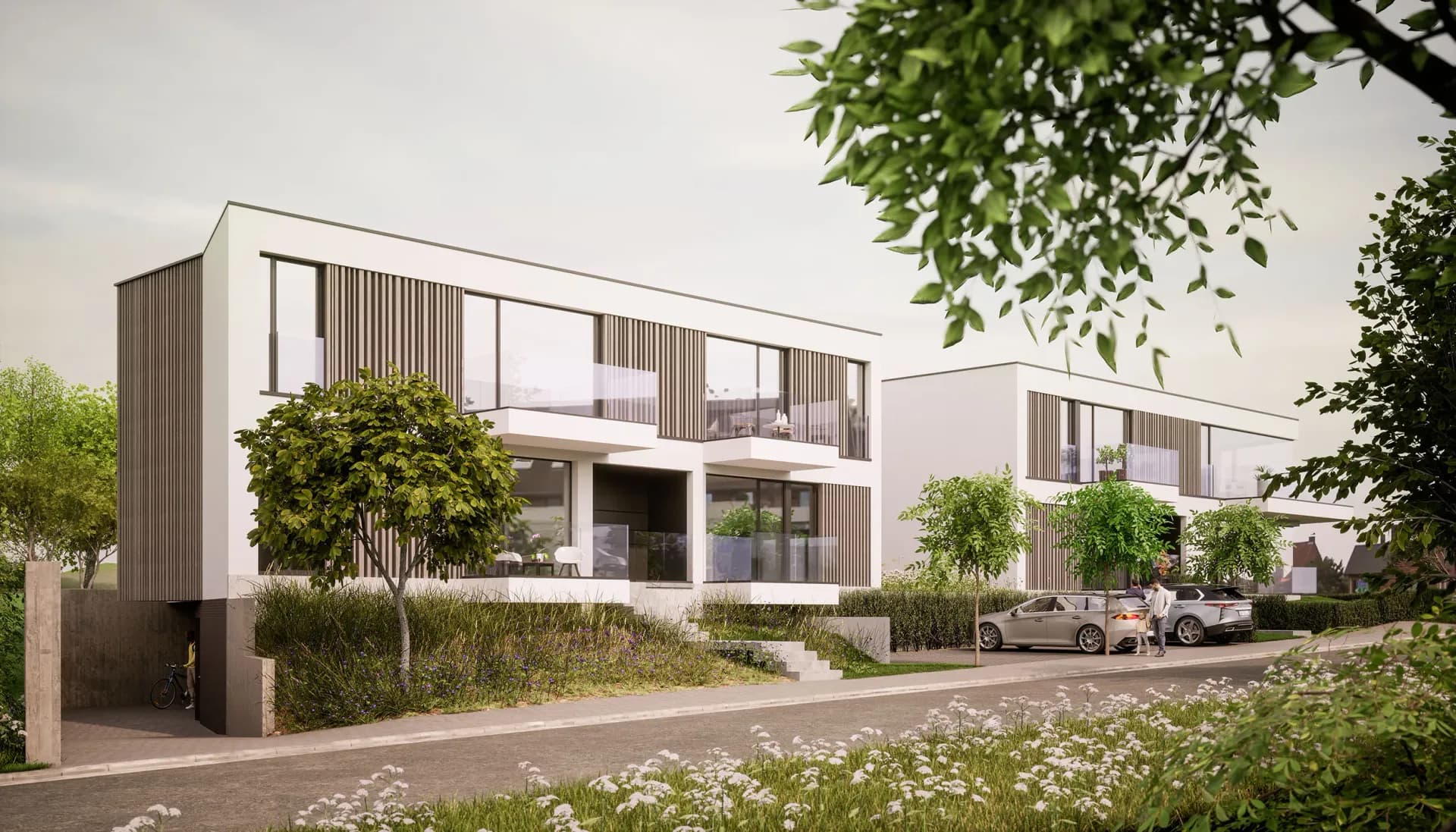 Residentie Stuivenberg in Gooik, render uit de hero van bwrealestate.be