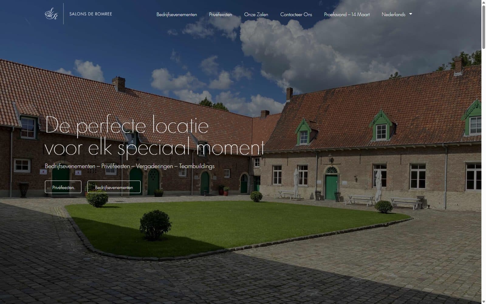 De website van Salons De Romree