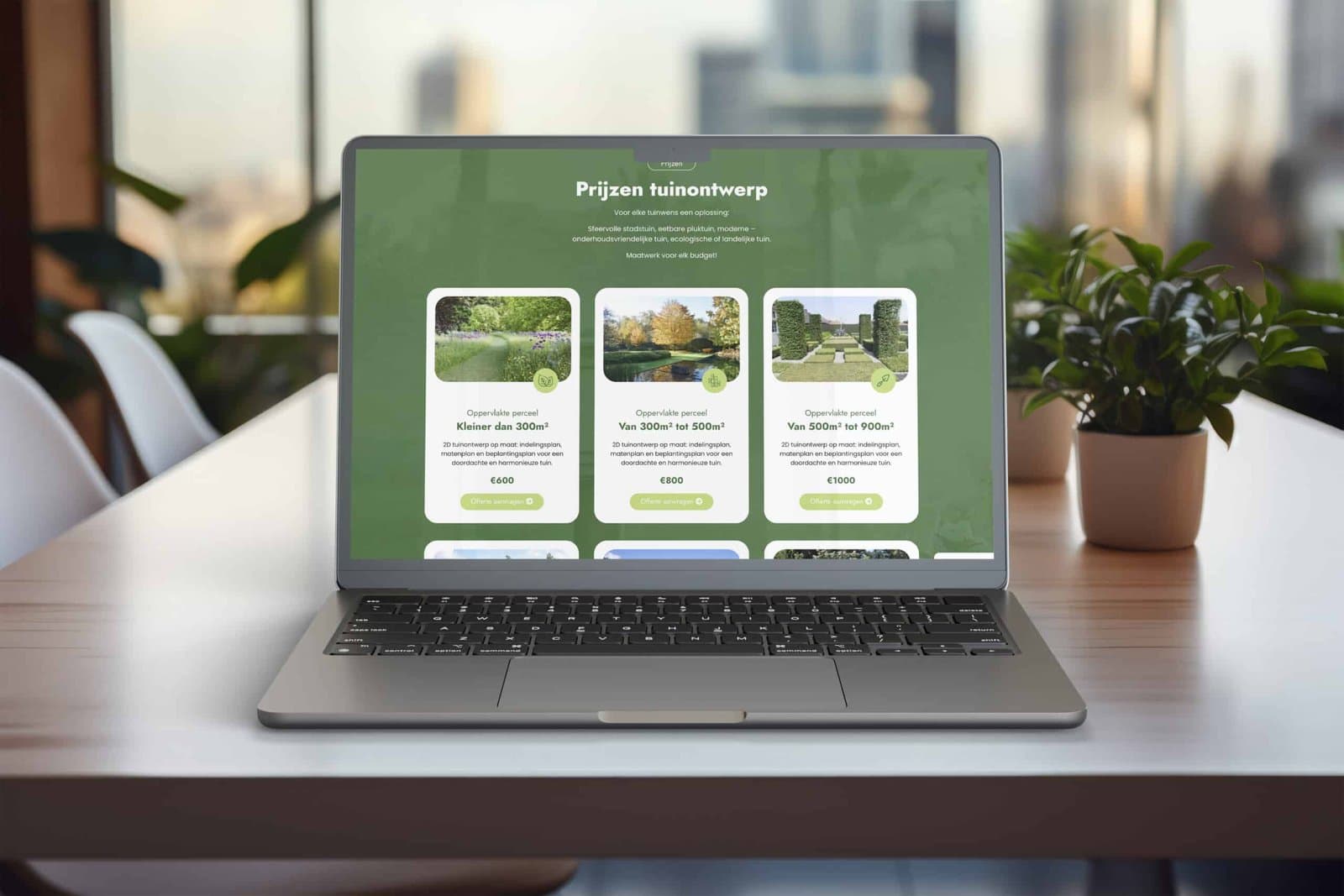 Volgend project: Info Tuinontwerp
